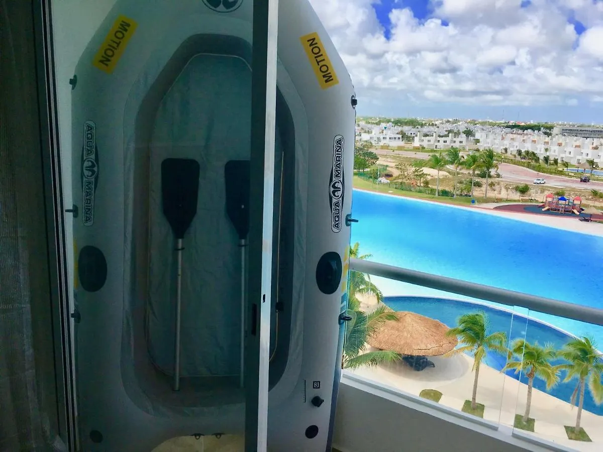 El Eden en Cancun incluye lancha Apartamento